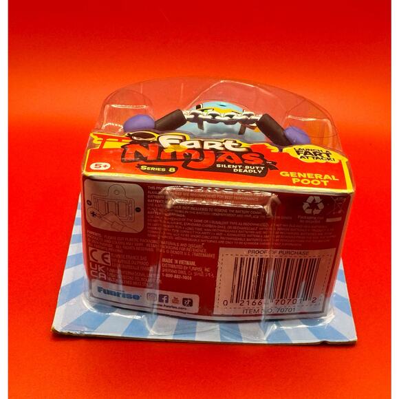 Fart Ninjas General Poot NIB Silent Butt Deadly Series 8 - Picture 5 of 6